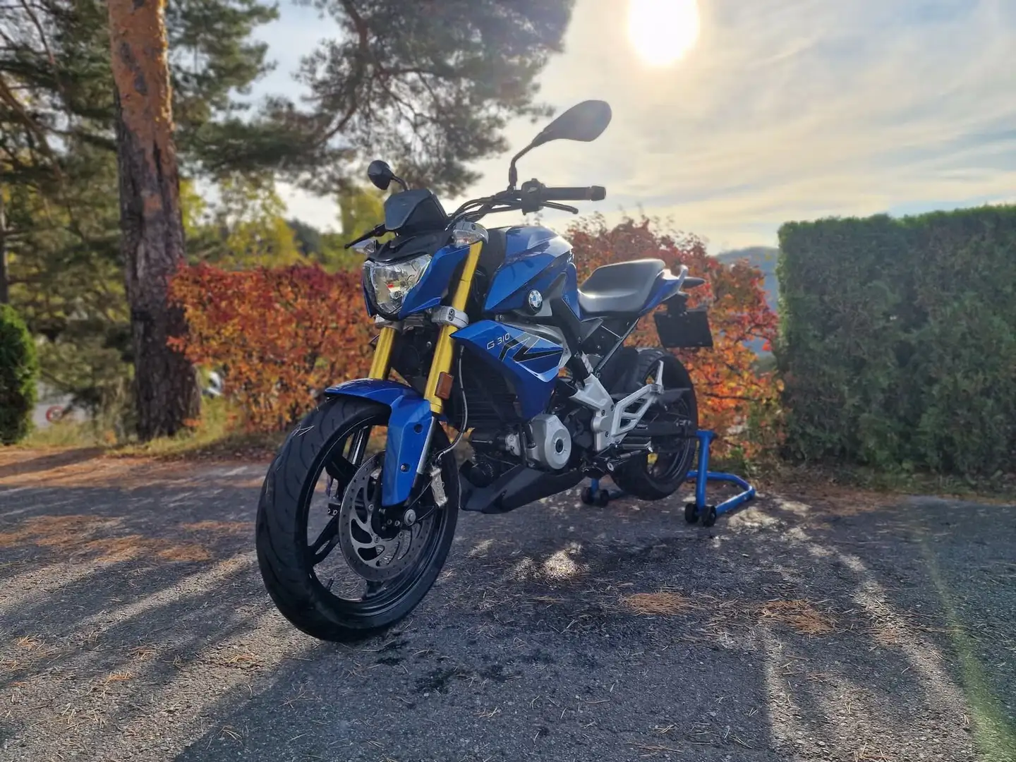 BMW G 310 R Bleu - 1