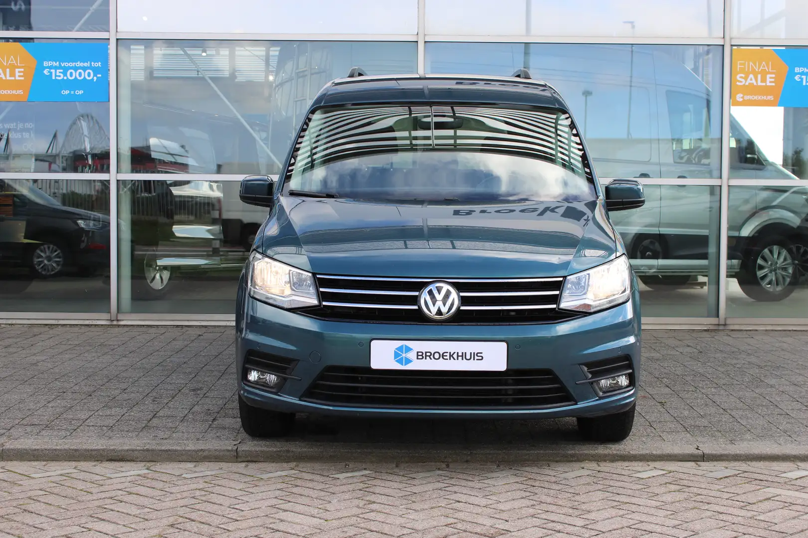 Volkswagen Caddy 1.4 TSI Trendline | 125 pk | Trekhaak | Navi | Cru Vert - 2