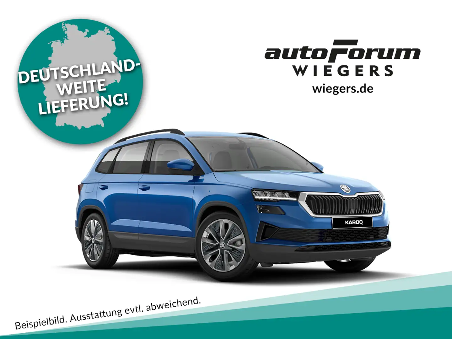 Skoda Karoq Selection 1.5 TSI 110 kW (150 PS) DSG Blau - 1