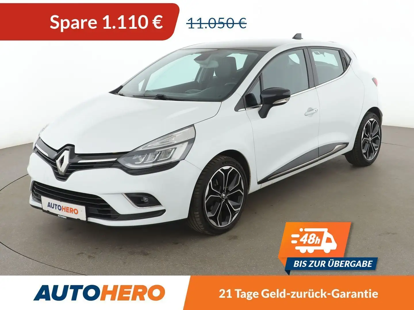Renault Clio 0.9 Energy Intens *NAVI*TEMPO*LED*PDC*SHZ* Weiß - 1