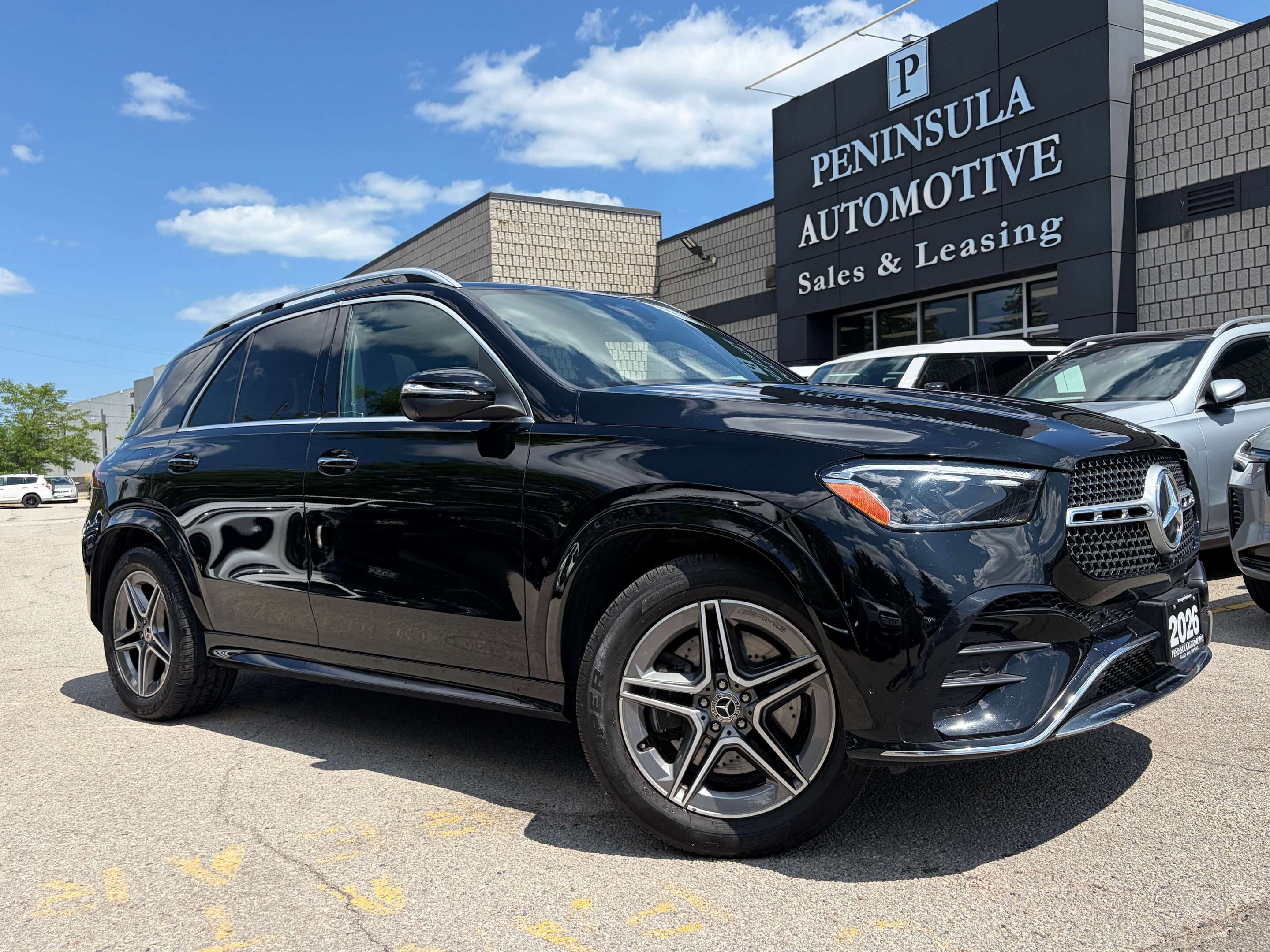 Obsidian Black Metallic 2026 Mercedes-Benz GLE SUV / Crossover All-Wheel Drive Automatic