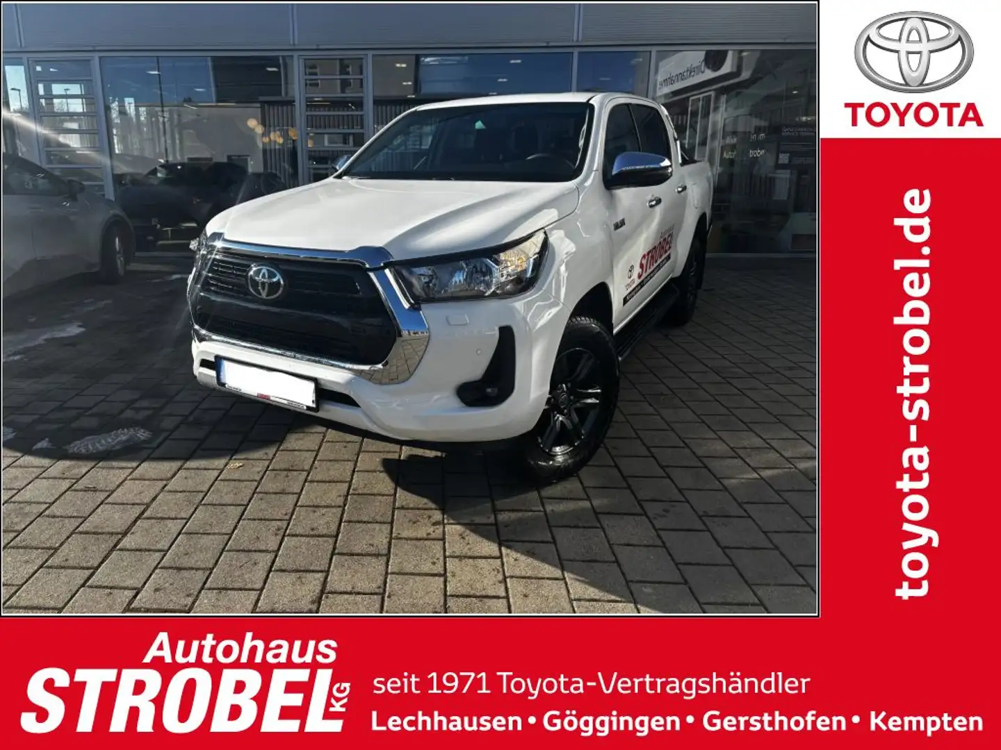 Toyota Hilux 4x4 Double Cab Autm. Comfort (AN1P) Weiß - 1