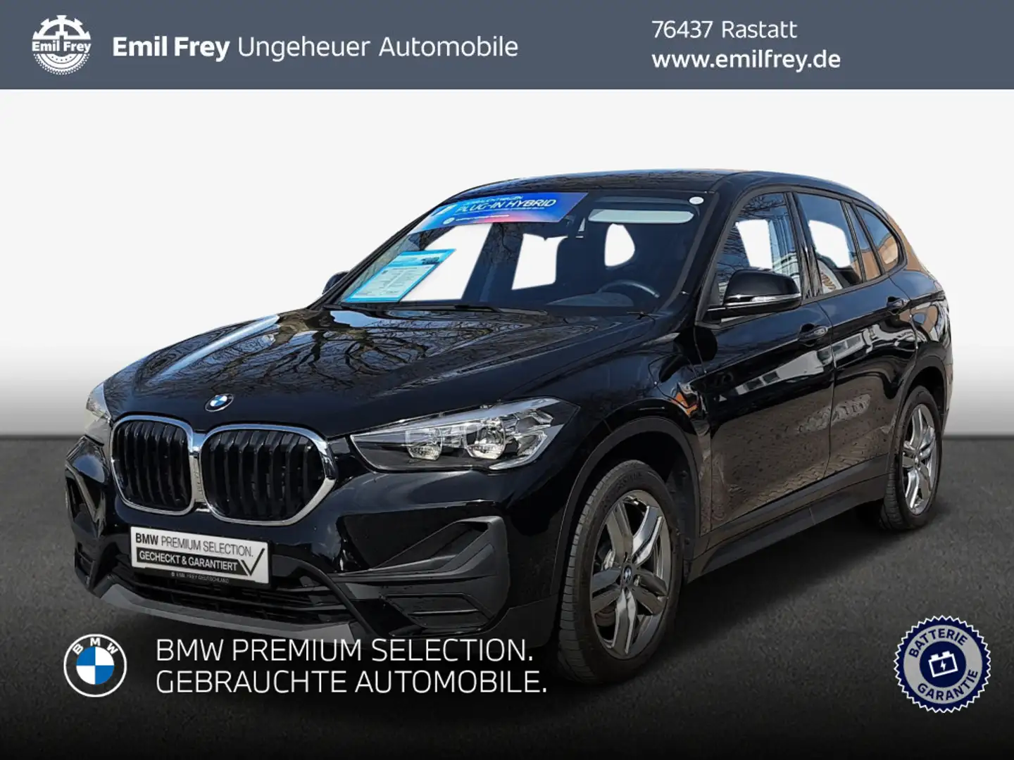 BMW X1 xDrive25e Advantage Schwarz - 1