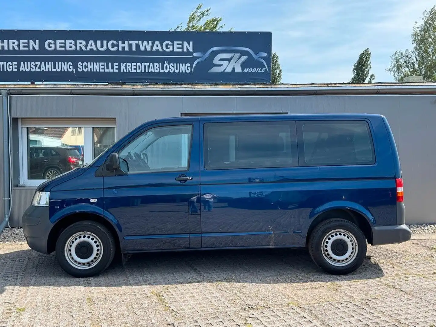 Volkswagen T5 Caravelle 7SITZ*KLIMA*AutGetriebe*AHK Blau - 2