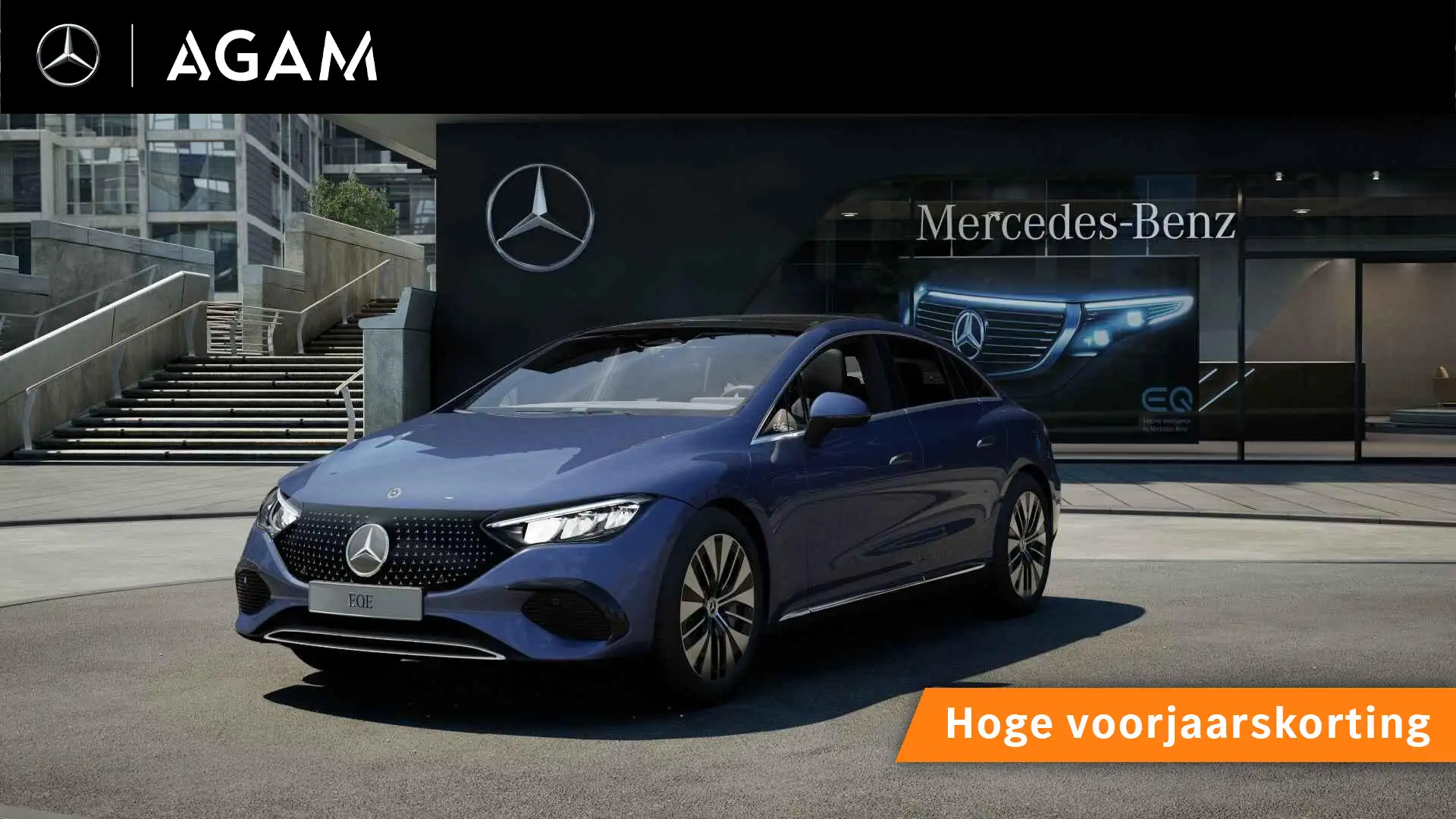 Mercedes-Benz EQE 300 Limousine Business Edition LIMITED Bleu - 1
