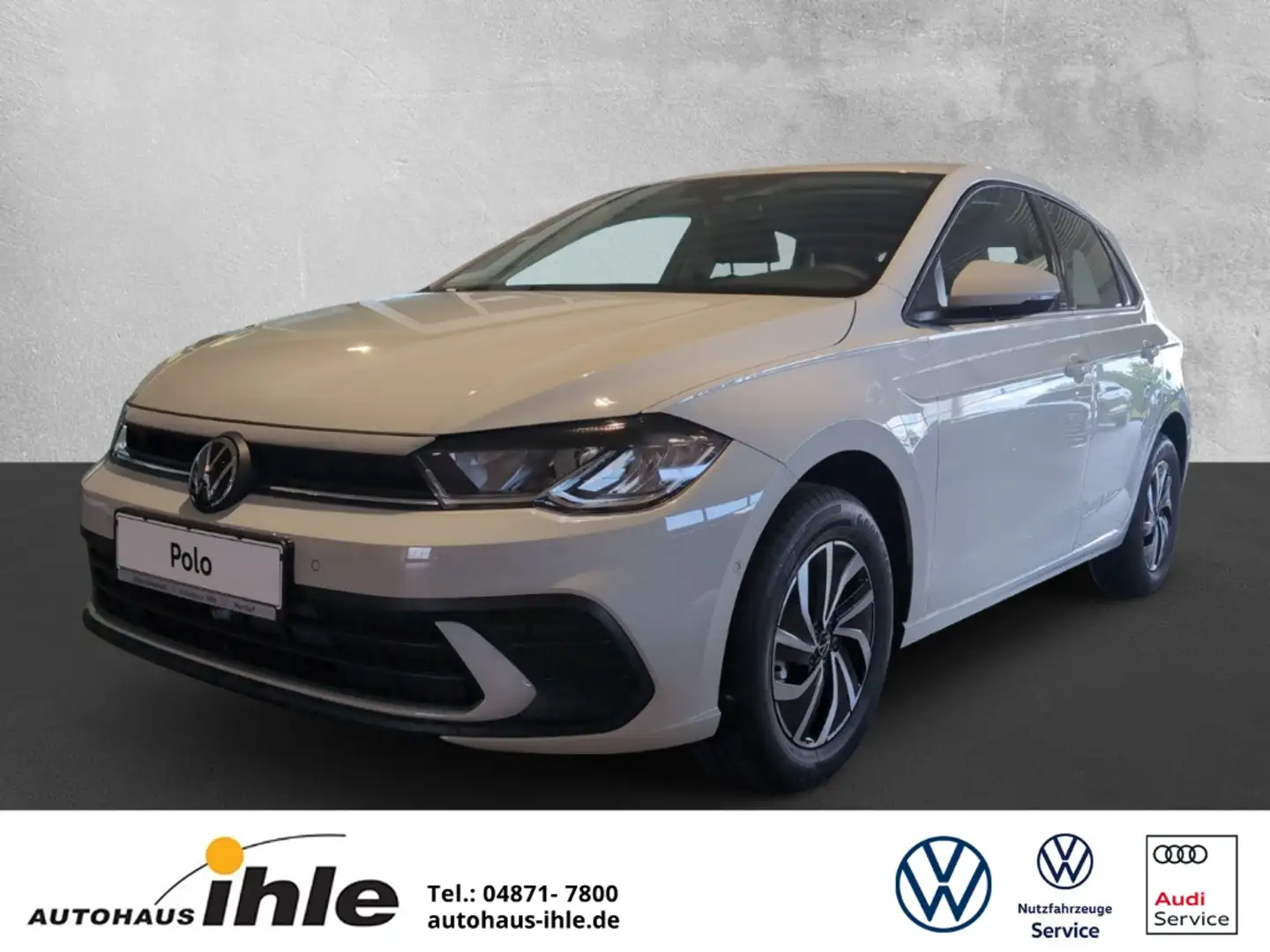 Volkswagen Polo 1,0 TSI Life R-KAMERA+CLIMATRONIC+PARKPILOT Grau - 1