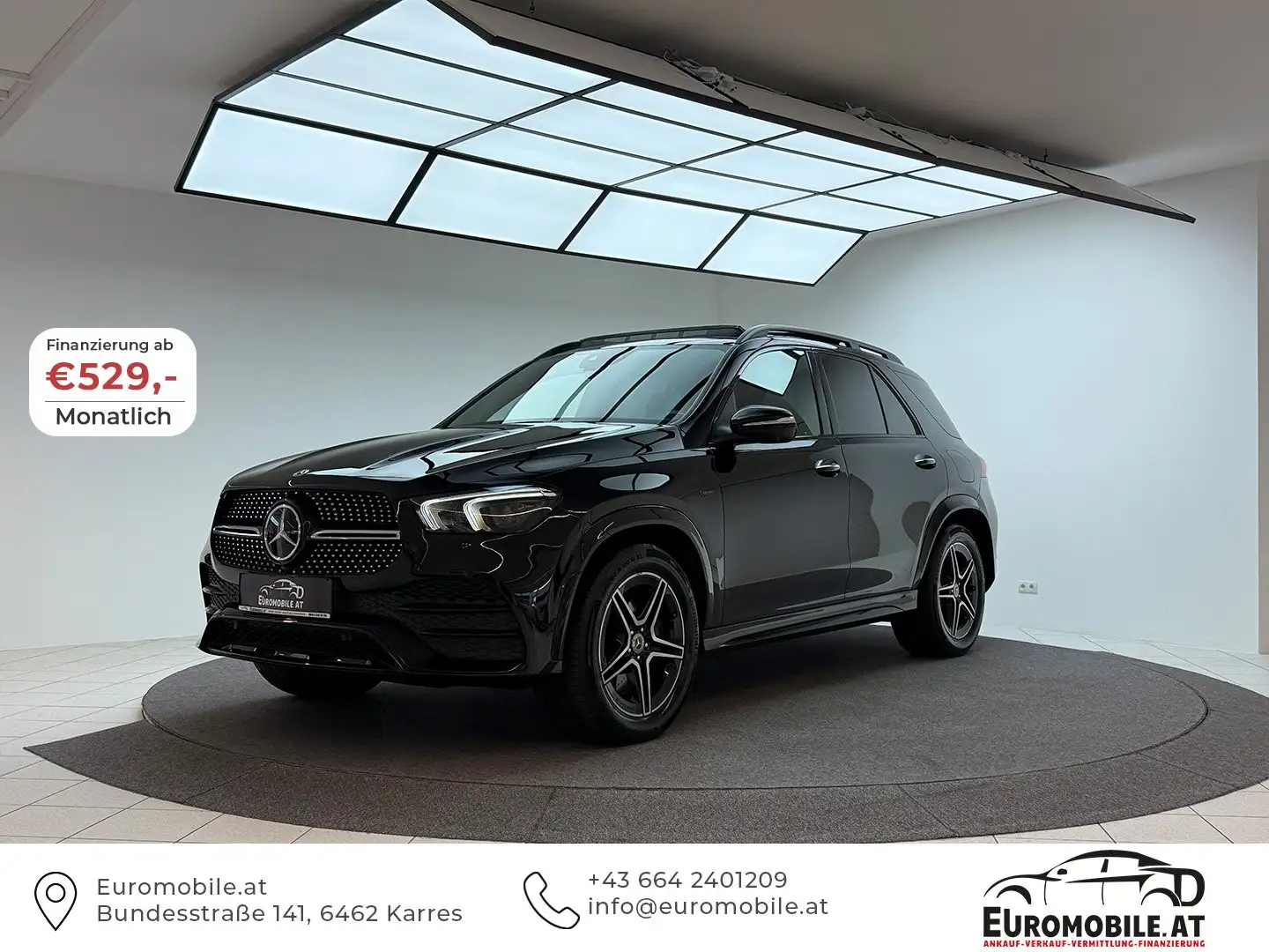 Mercedes-Benz GLE 350 de 4Matic AMG-LINE Night-P*PANO*360*LED*BURMESTER* Schwarz - 1