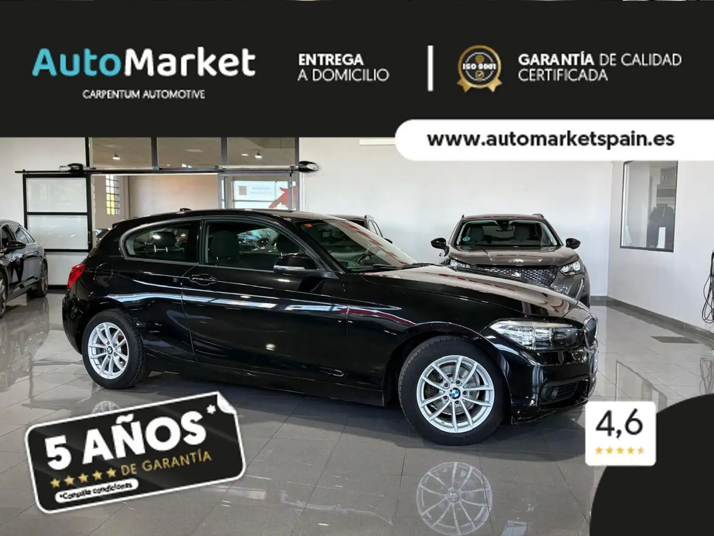 BMW 116 116d Schwarz - 2