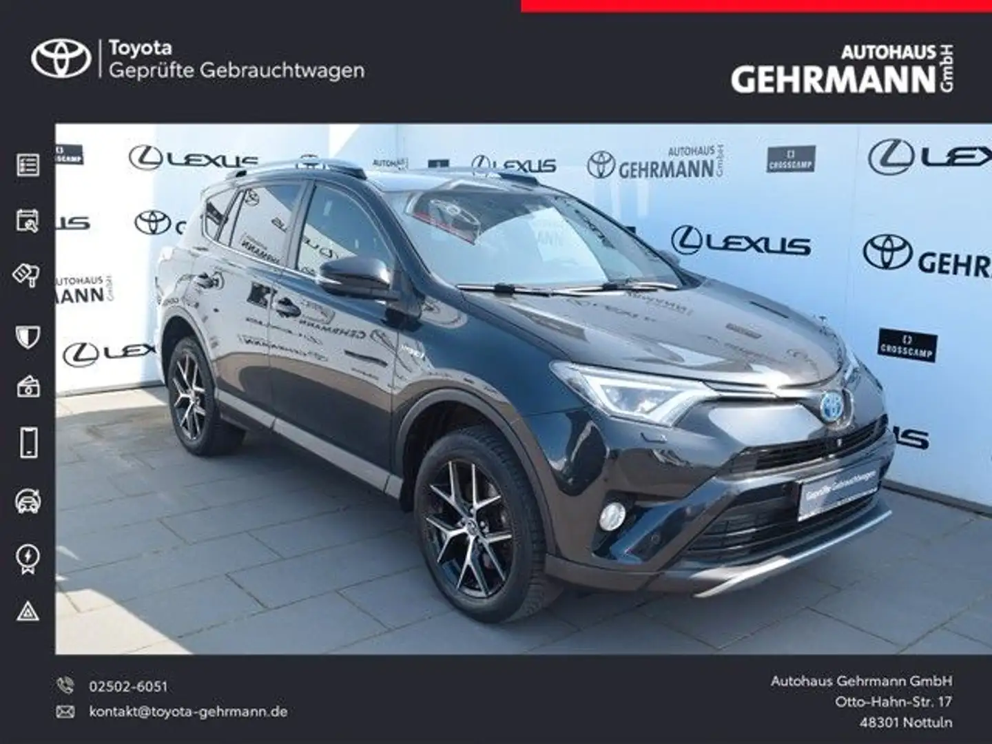 Toyota RAV 4 RAV4 Hybrid Style Selection*Navi* Nero - 1