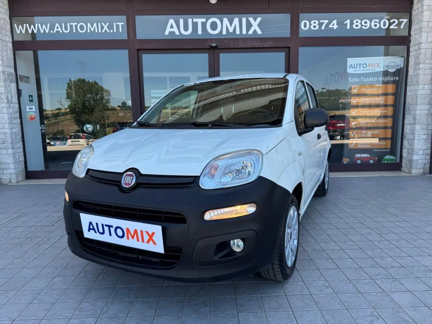 Fiat Panda VAN 1.2 Easypower Easy Gpl 69cv E6 Bianco - 2
