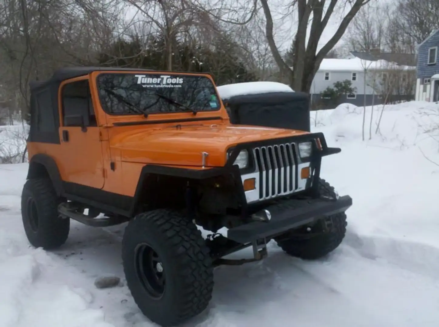 Jeep Wrangler Wrangler 2.5 Orange - 2