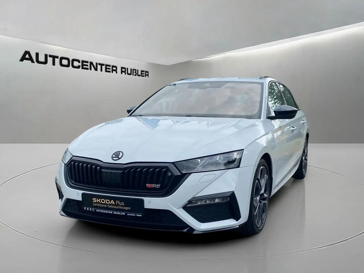 Skoda Octavia Combi RS 2.0 TDI DCC,PANO,ACC, EL. SITZE Weiß - 1