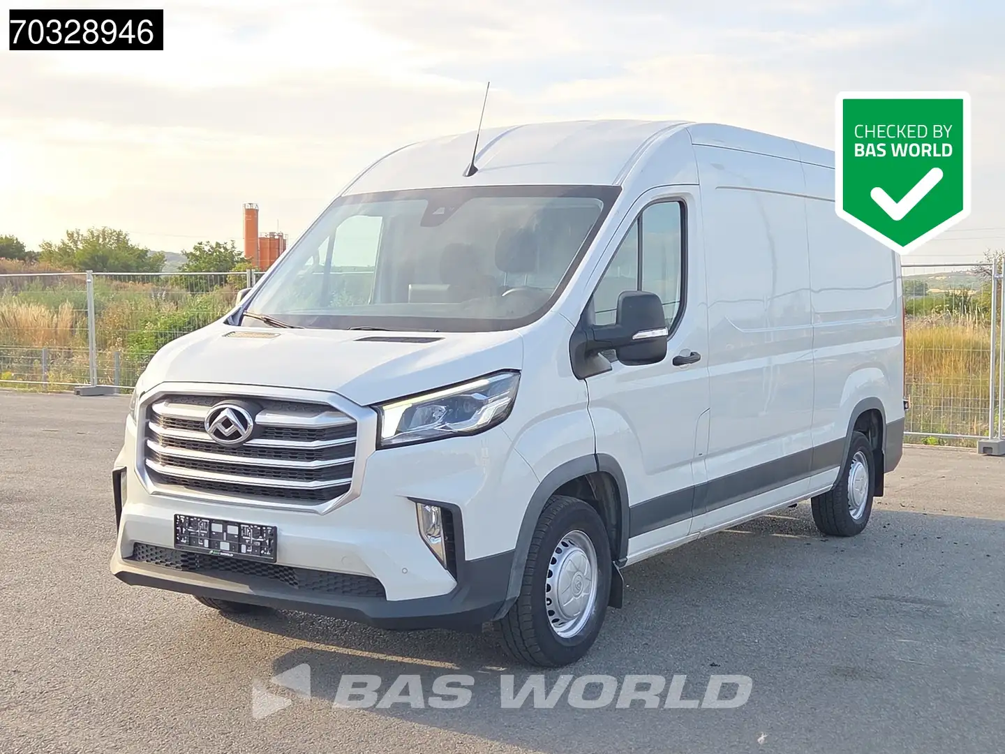Maxus Deliver 9 L3H2 150PS Klima Tempomat Kamera Pa Weiß - 1