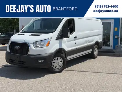 White 2021 Ford Transit Cargo Van Rear-Wheel Drive Automatic