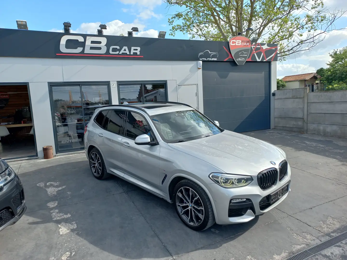 BMW X3 X3 2.0 dA xDrive20 Argent - 2