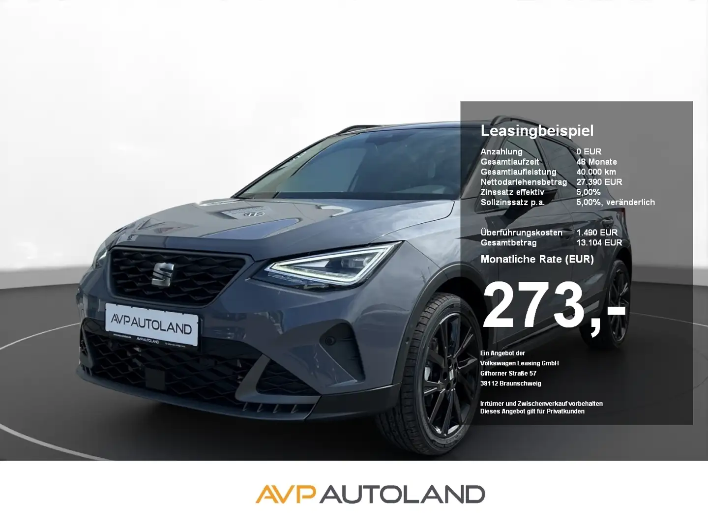 SEAT Arona 1.0 TSI DSG FR Black Edition | NAVI | LED Grijs - 1