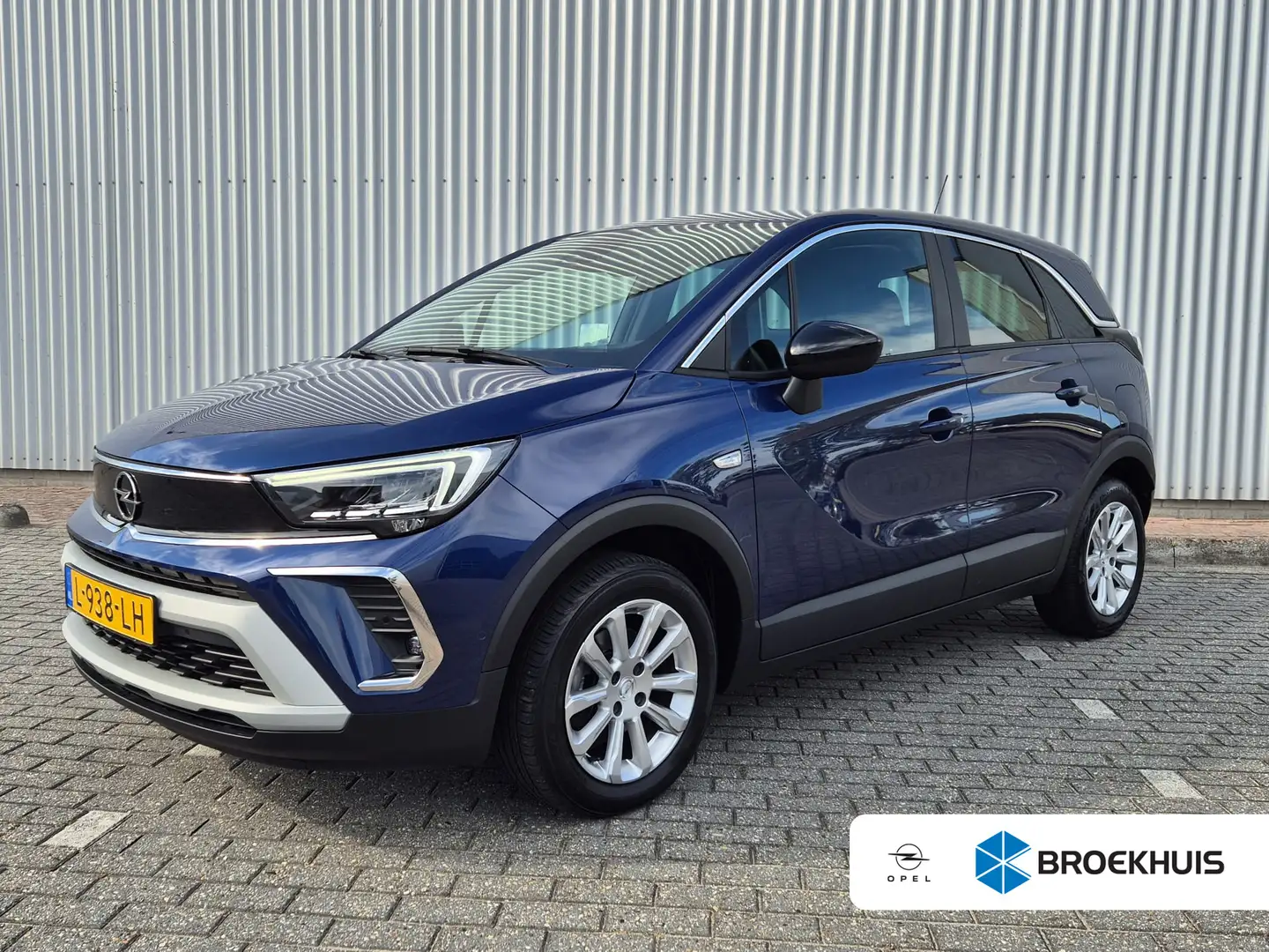 Opel Crossland 1.2 Turbo Elegance 110PK | Trekhaak (afneembaar) | Blauw - 1