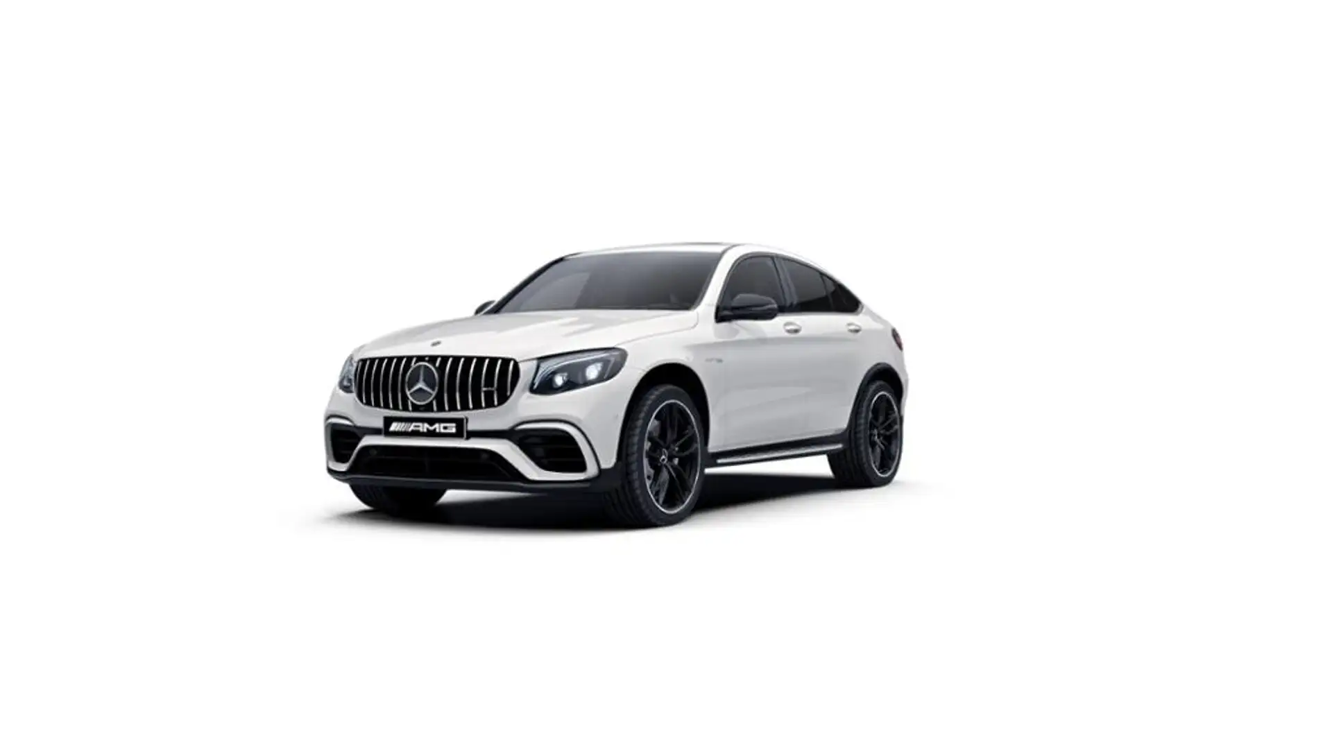 Mercedes-Benz GLC 63 AMG AMG GLC 63 4M+ Coupé ILS/Fahrass/Perf-Abg/Memory Weiß - 1