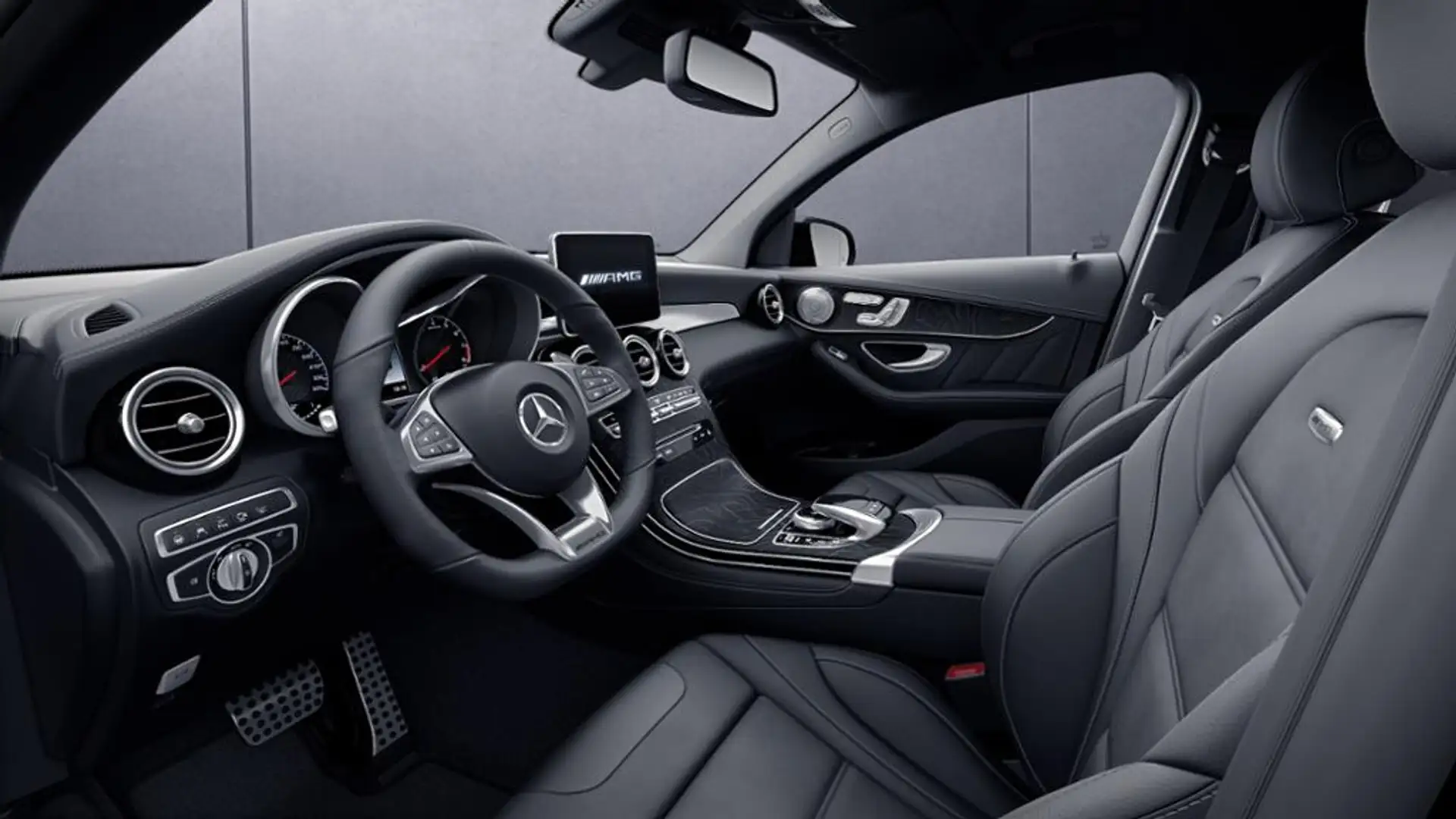 Mercedes-Benz GLC 63 AMG AMG GLC 63 4M+ Coupé ILS/Fahrass/Perf-Abg/Memory Weiß - 2