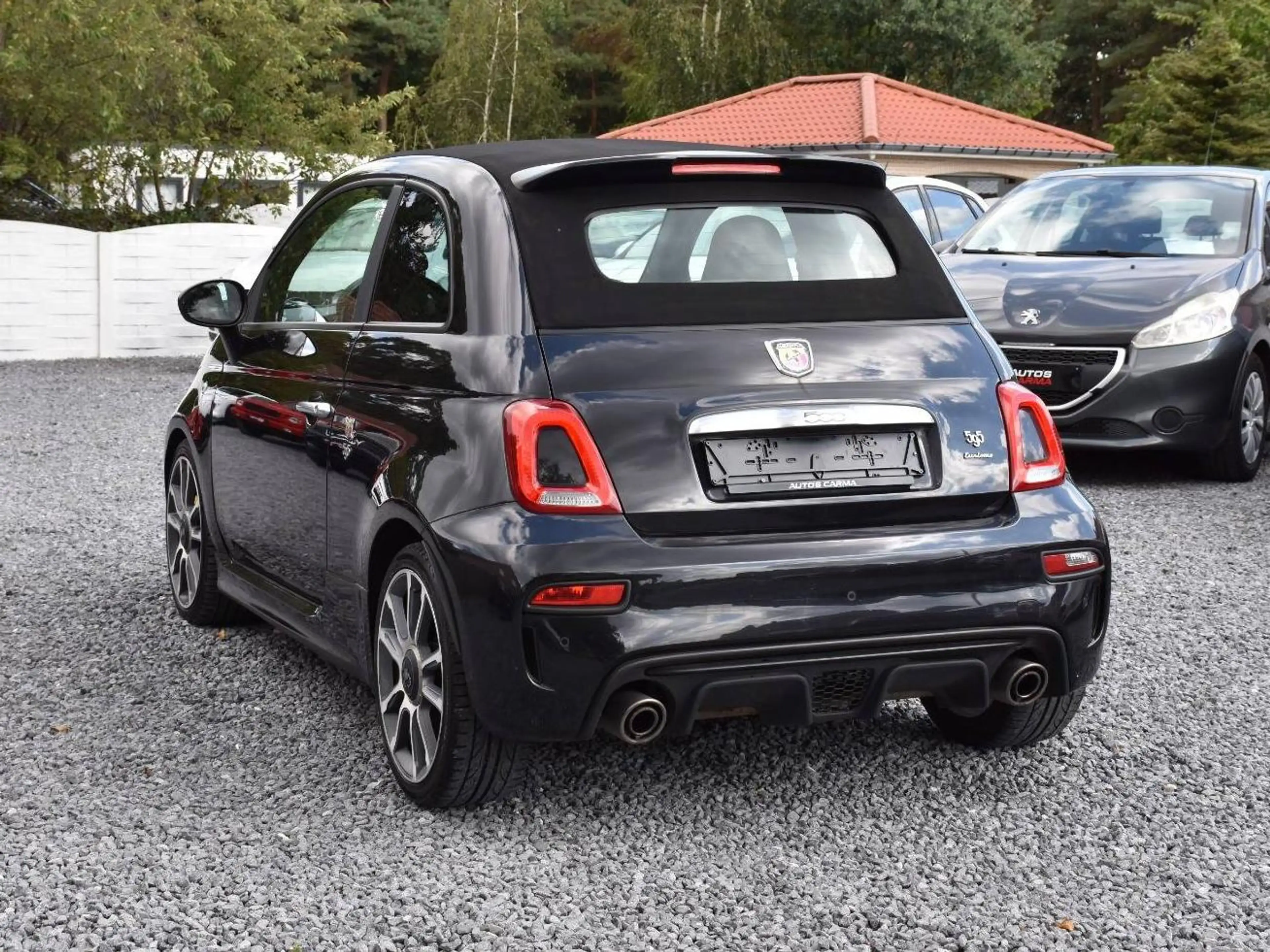 Fiat 500C Abarth Cabrio Airco Nieuw Model Led Navi CruiseC — photo 5