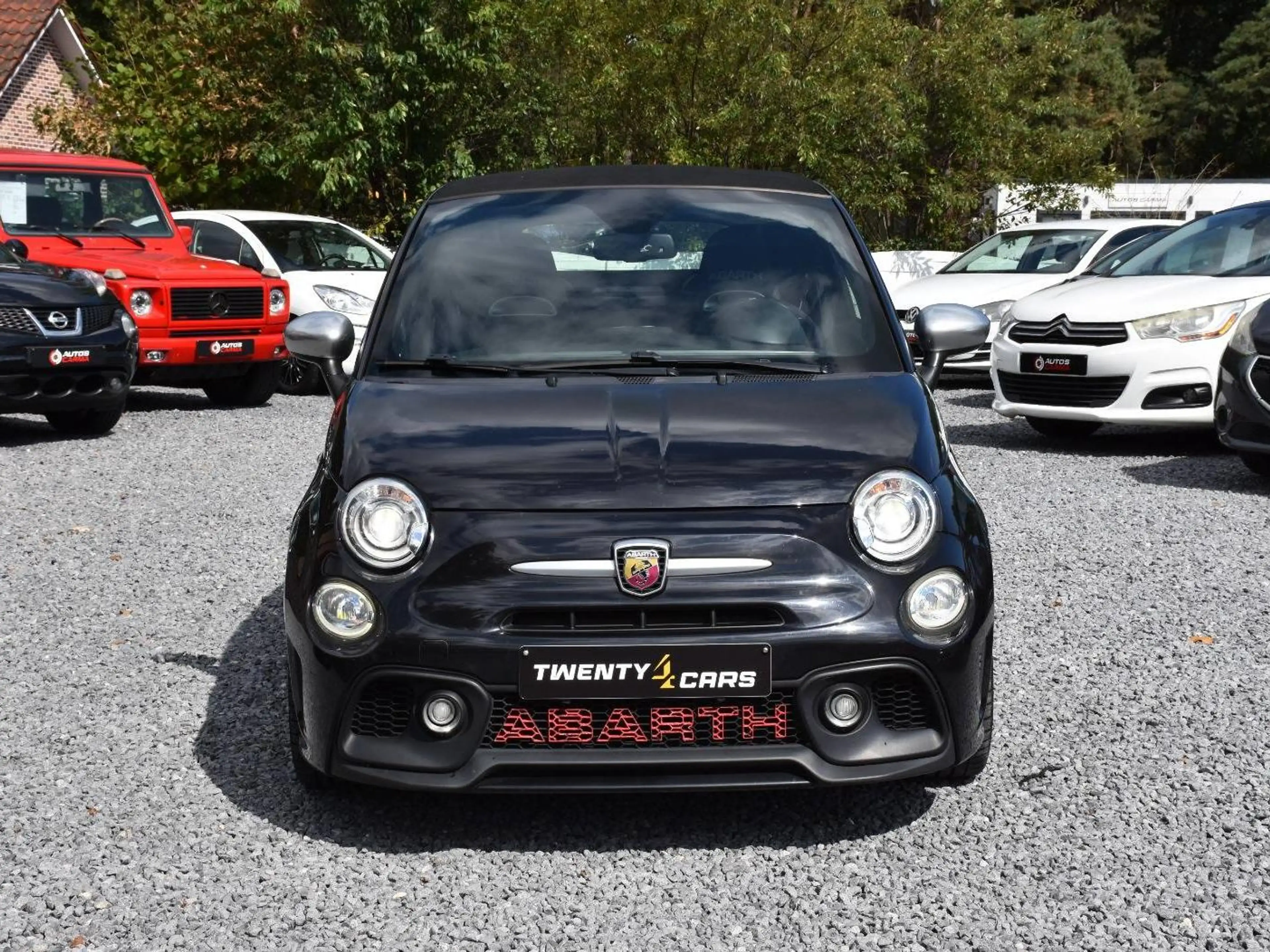 Fiat 500C Abarth Cabrio Airco Nieuw Model Led Navi CruiseC — photo 2
