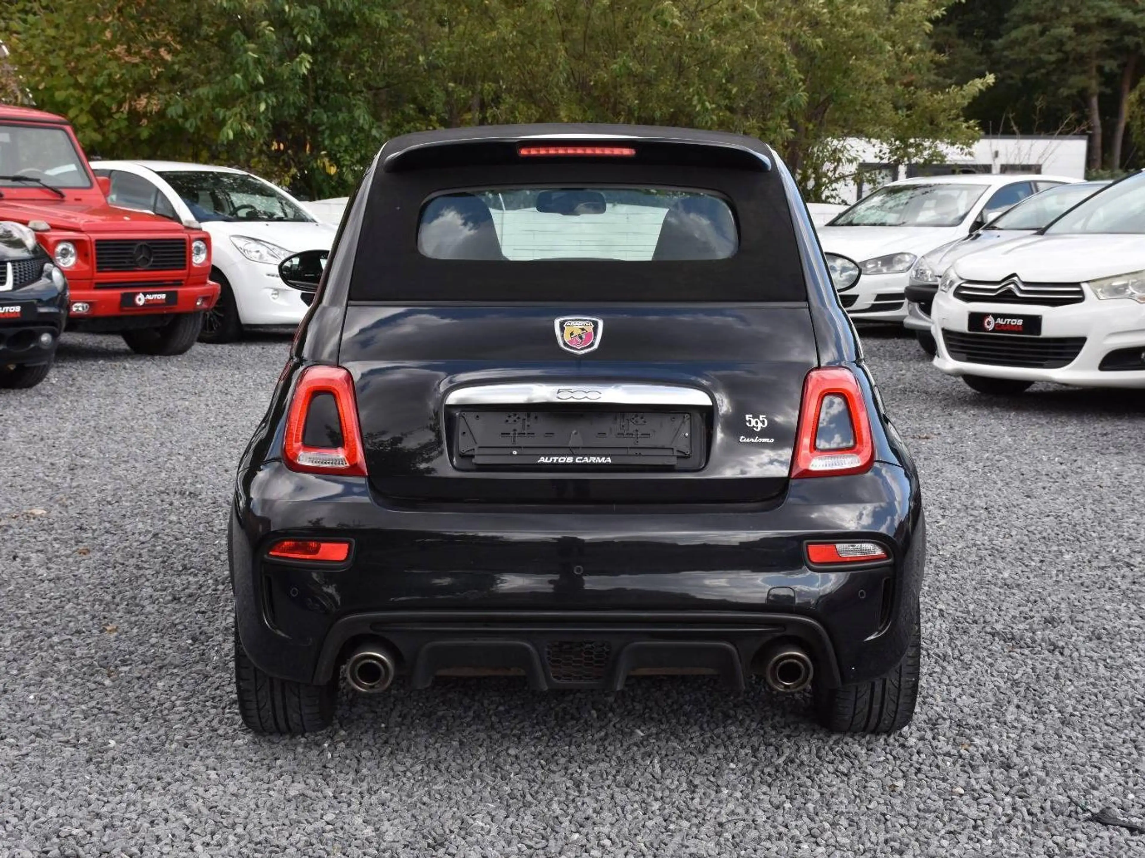 Fiat 500C Abarth Cabrio Airco Nieuw Model Led Navi CruiseC — photo 6
