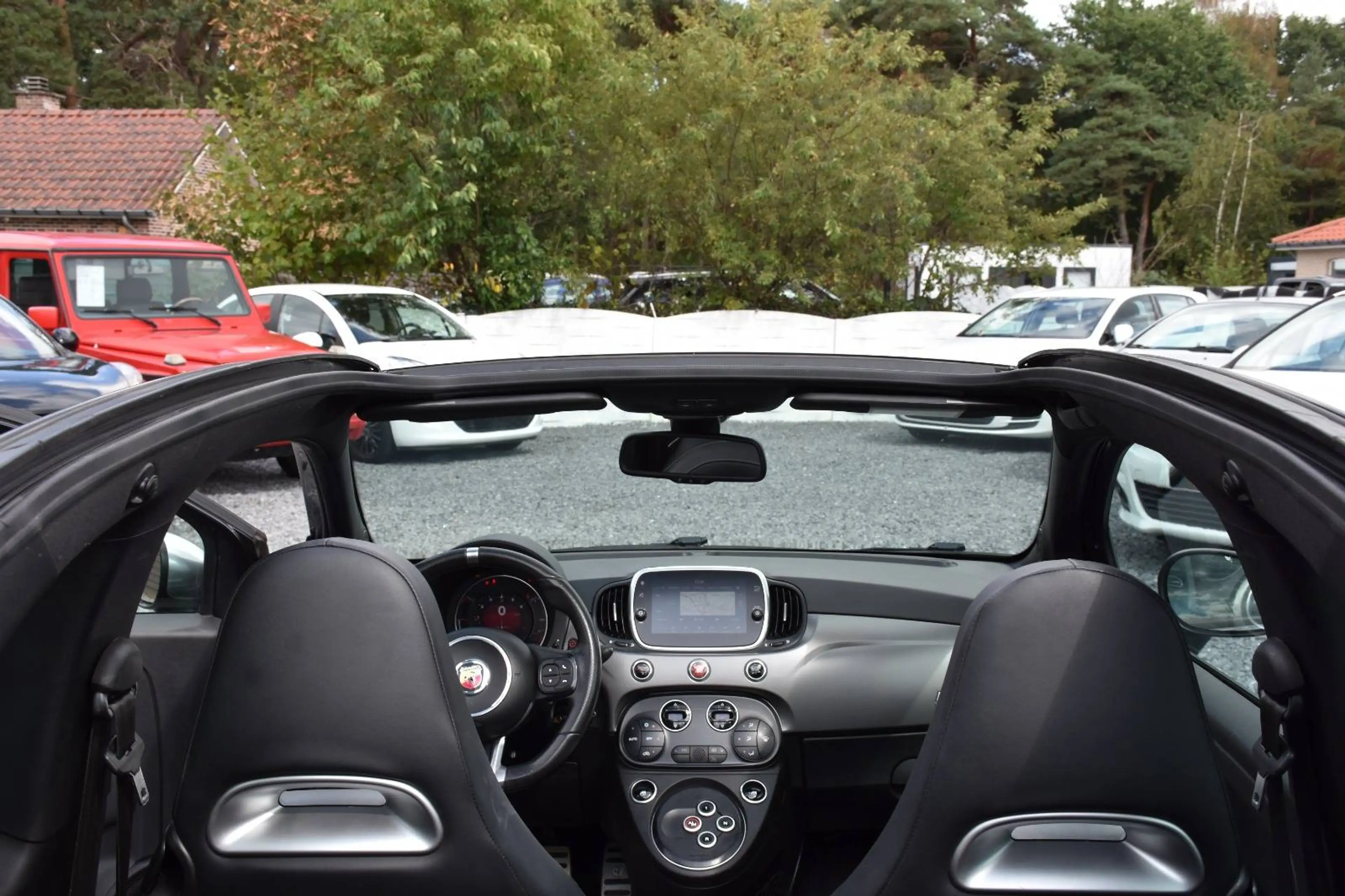 Fiat 500C Abarth Cabrio Airco Nieuw Model Led Navi CruiseC — photo 9