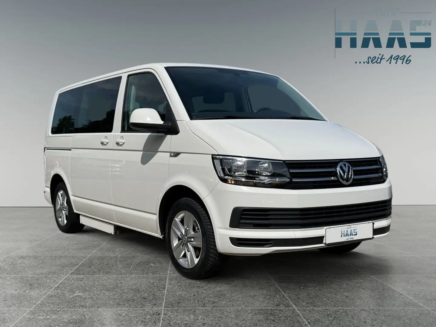 Volkswagen T6 Multivan DSG Behindertenumbau Rollstuhlrampe Blanc - 1