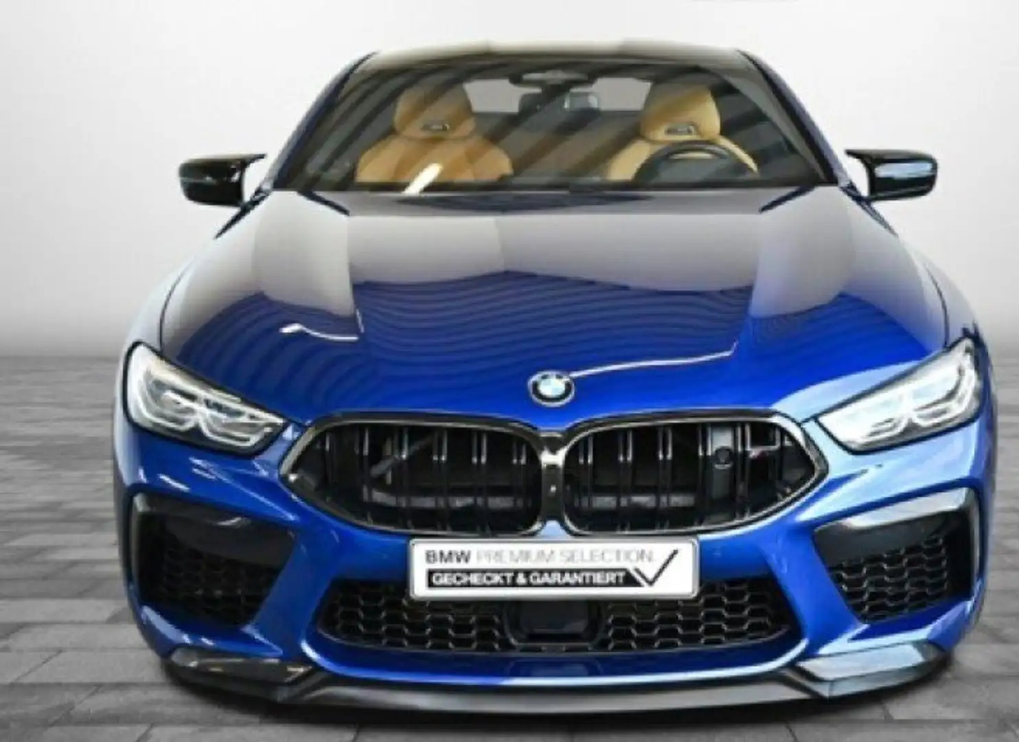 BMW M8 8er Competition Blau - 2