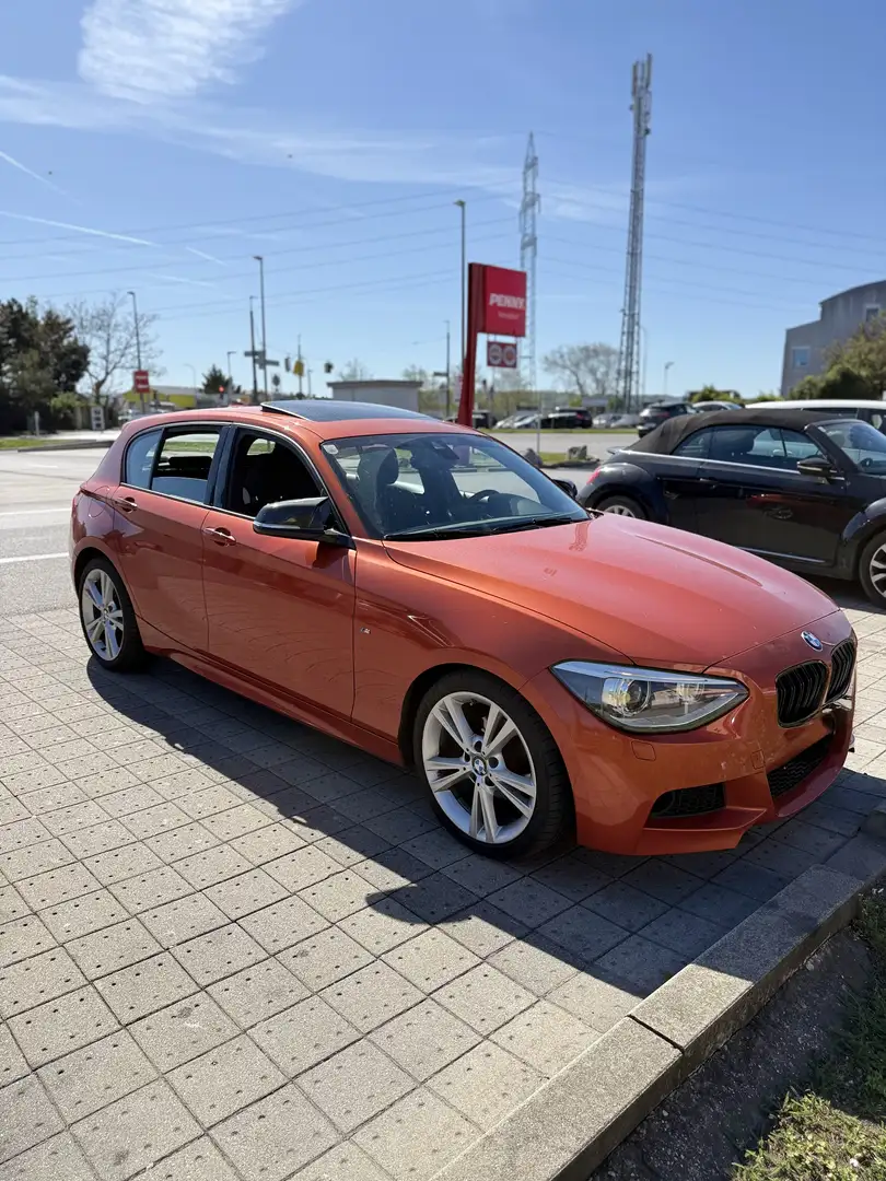 BMW 118 BMW 118d M-Paket | Xenon | Schiebedach | Alcantara Orange - 1