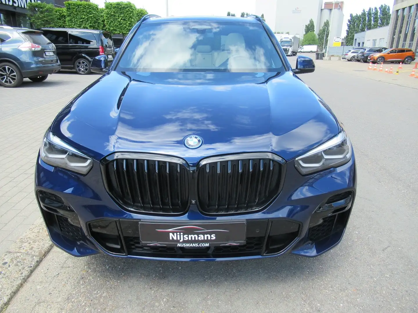 BMW X5 3.0AS xDrive45e PHEV MSport-HUD-ACC-360-Massage Blauw - 2