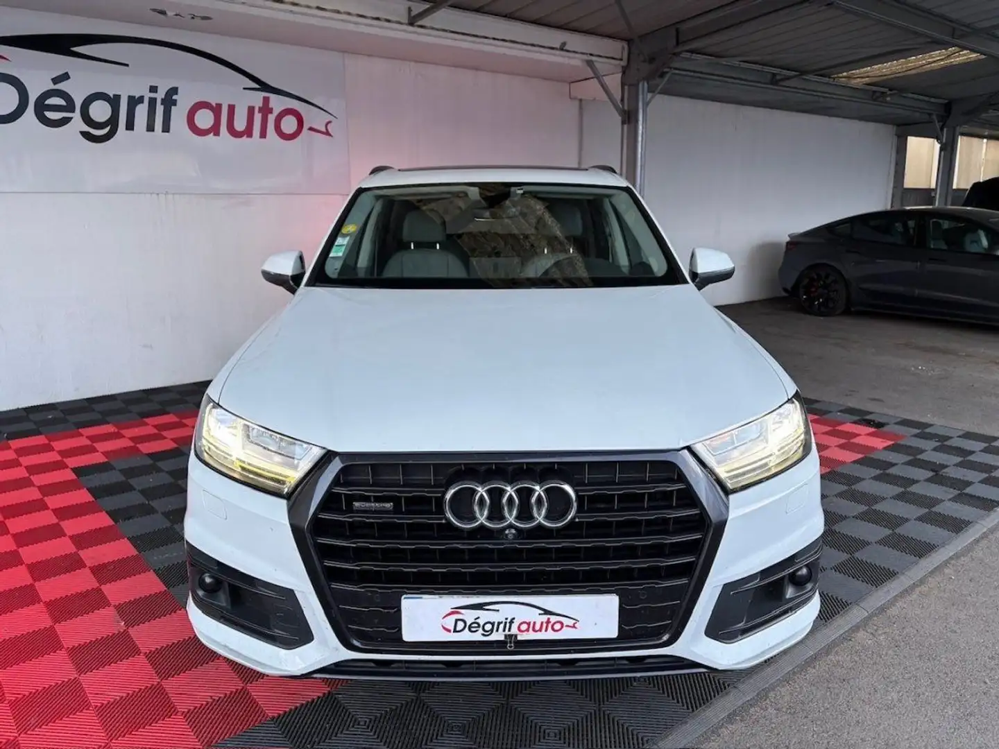 Audi Q7 3.0 V6 TDI Clean Diesel 218 Tiptronic 8 Quattro 7pl Avus Blanc - 2