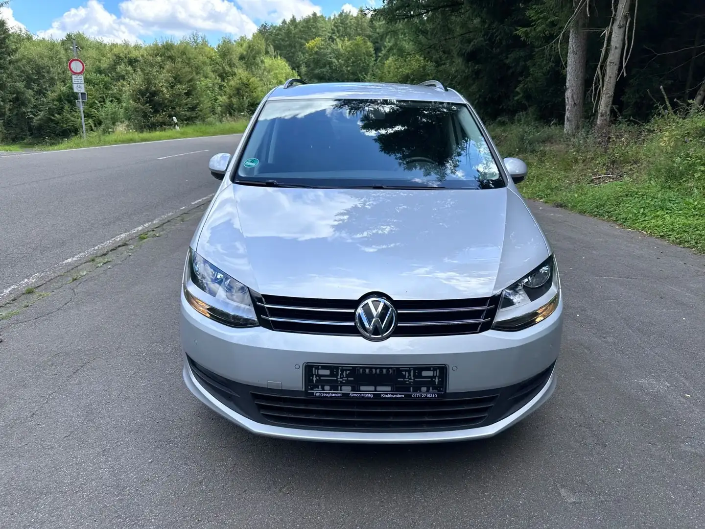 Volkswagen Sharan Trendline BMT 4Motion 1.Hand Silber - 2
