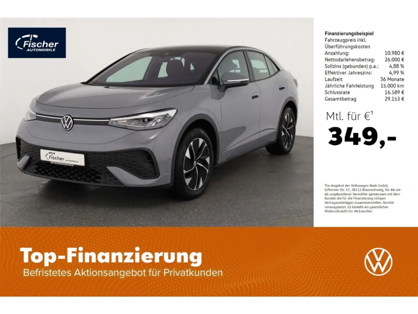 Volkswagen ID.5 Elektro Pro 77 kWh Grau - 1