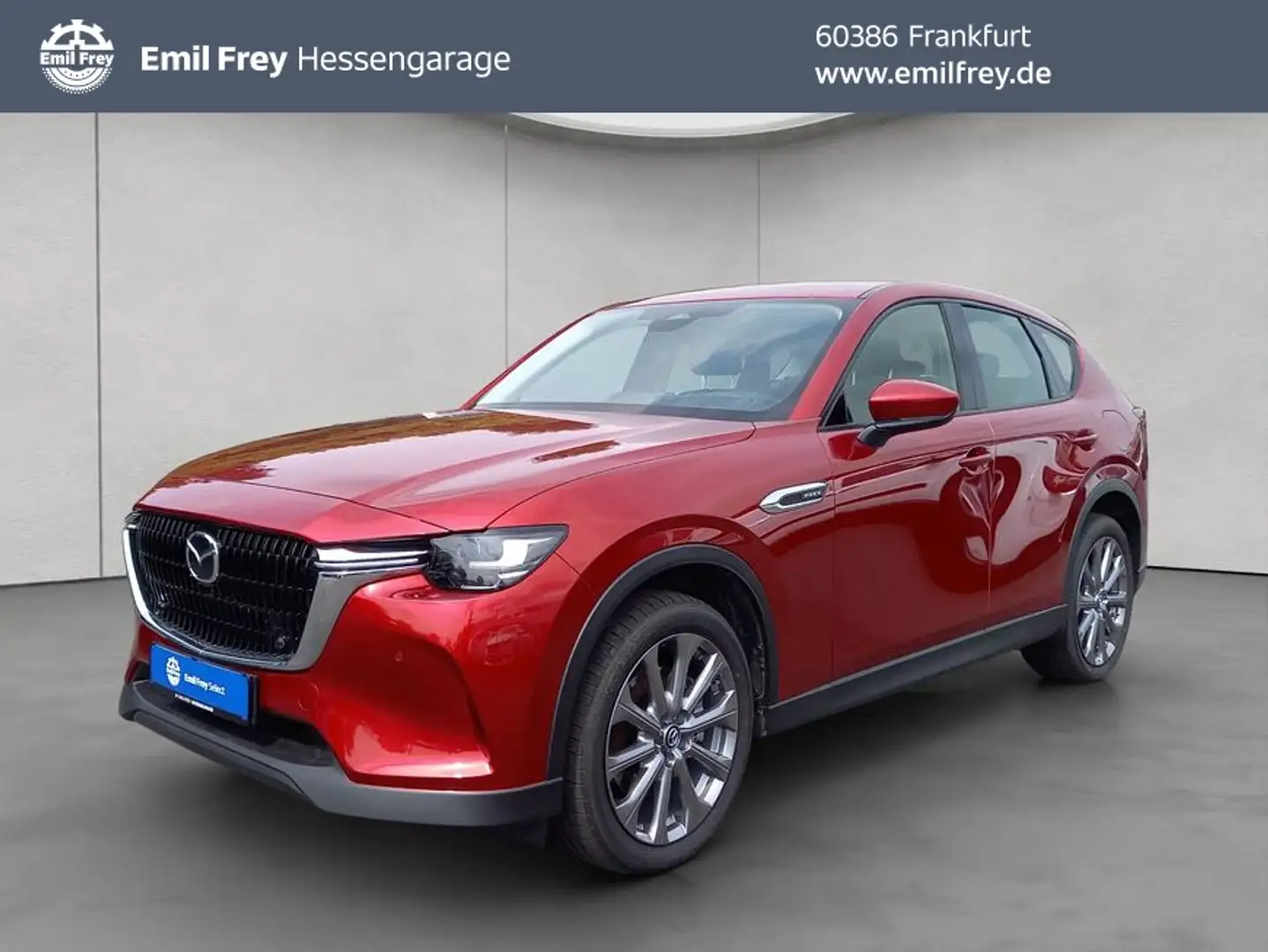 Mazda CX-60 AWD PHEV Aut. EXCLUSIVE-LINE Rot - 1