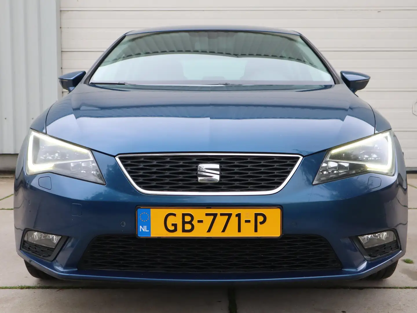 SEAT Leon 1.4 TSI 150PK Automaat Style LEER / NAVI / PDC Blauw - 2