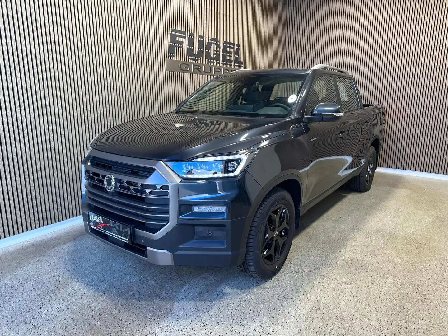 SsangYong Musso 2.2 D 6AT 4WD Blackline Navi|Sitzbelüft.|RFK Gri - 2