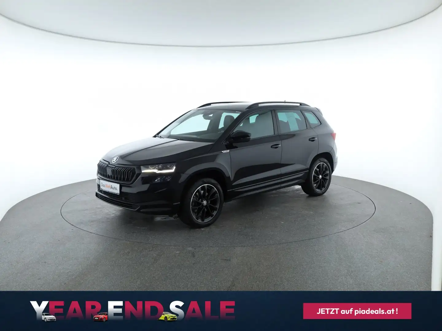 Skoda Karoq 4x4 Sportline TDI DSG Schwarz - 1