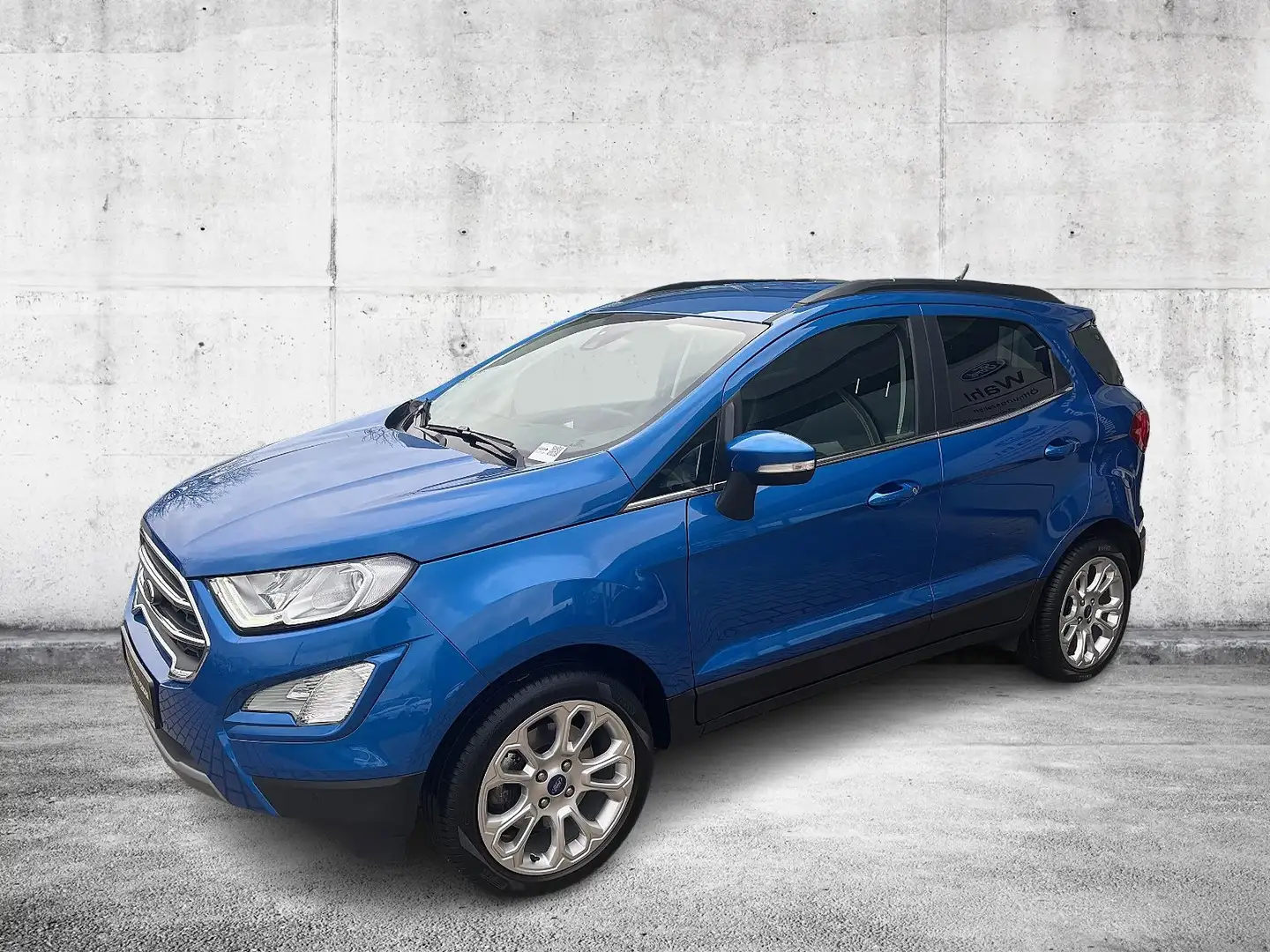 Ford EcoSport Titanium DAB LED RFK Klimaaut. PDC Blau - 2