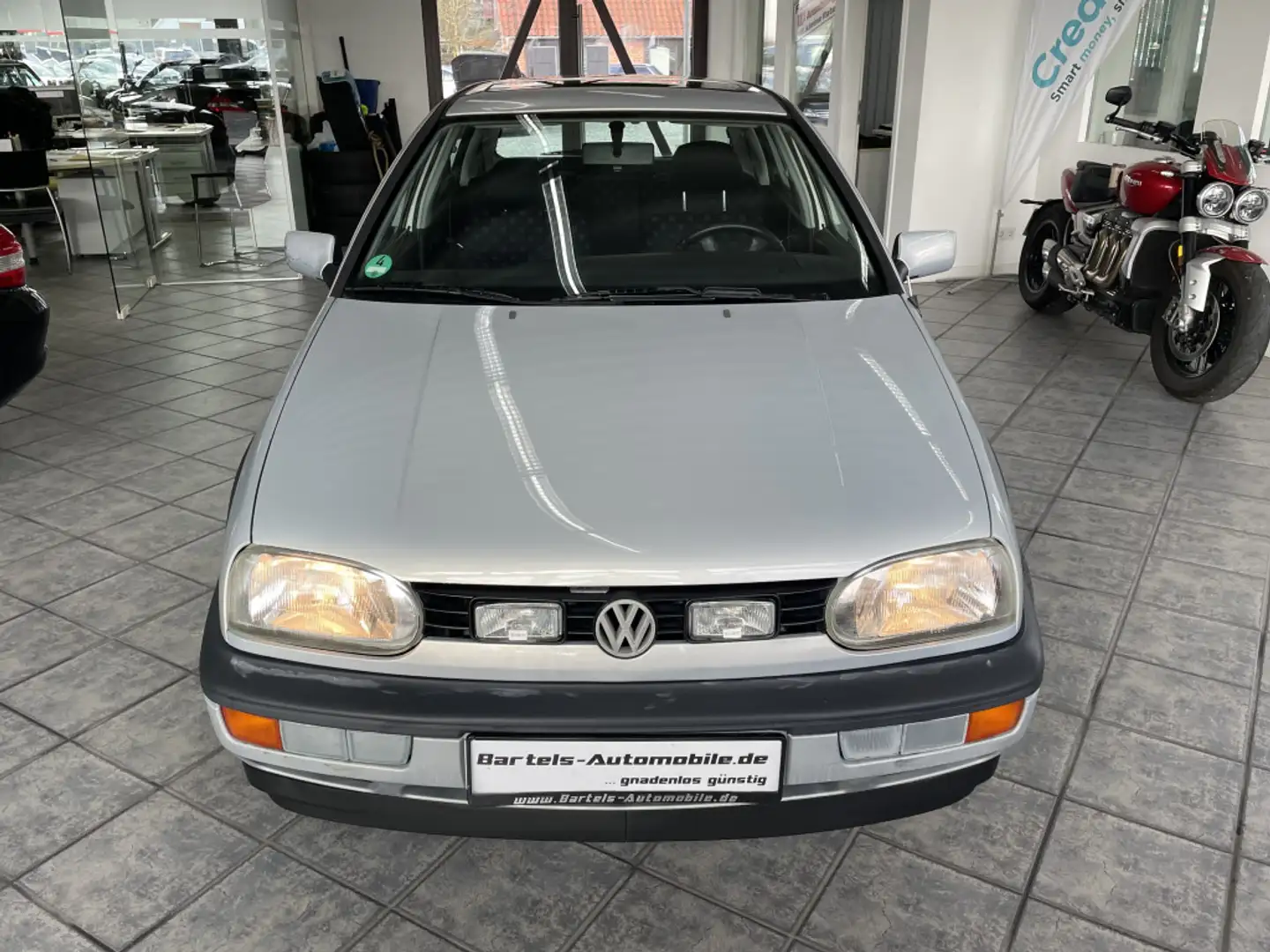 Volkswagen Golf III GL, Automatik, H-Abnahme, Schiebedach Gümüş rengi - 2