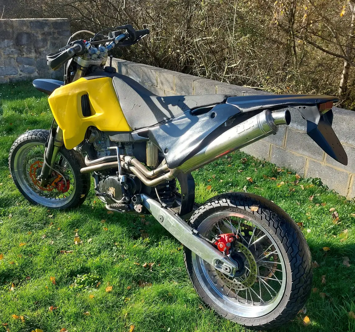 Husqvarna TE 610 supermotard Žlutá - 2