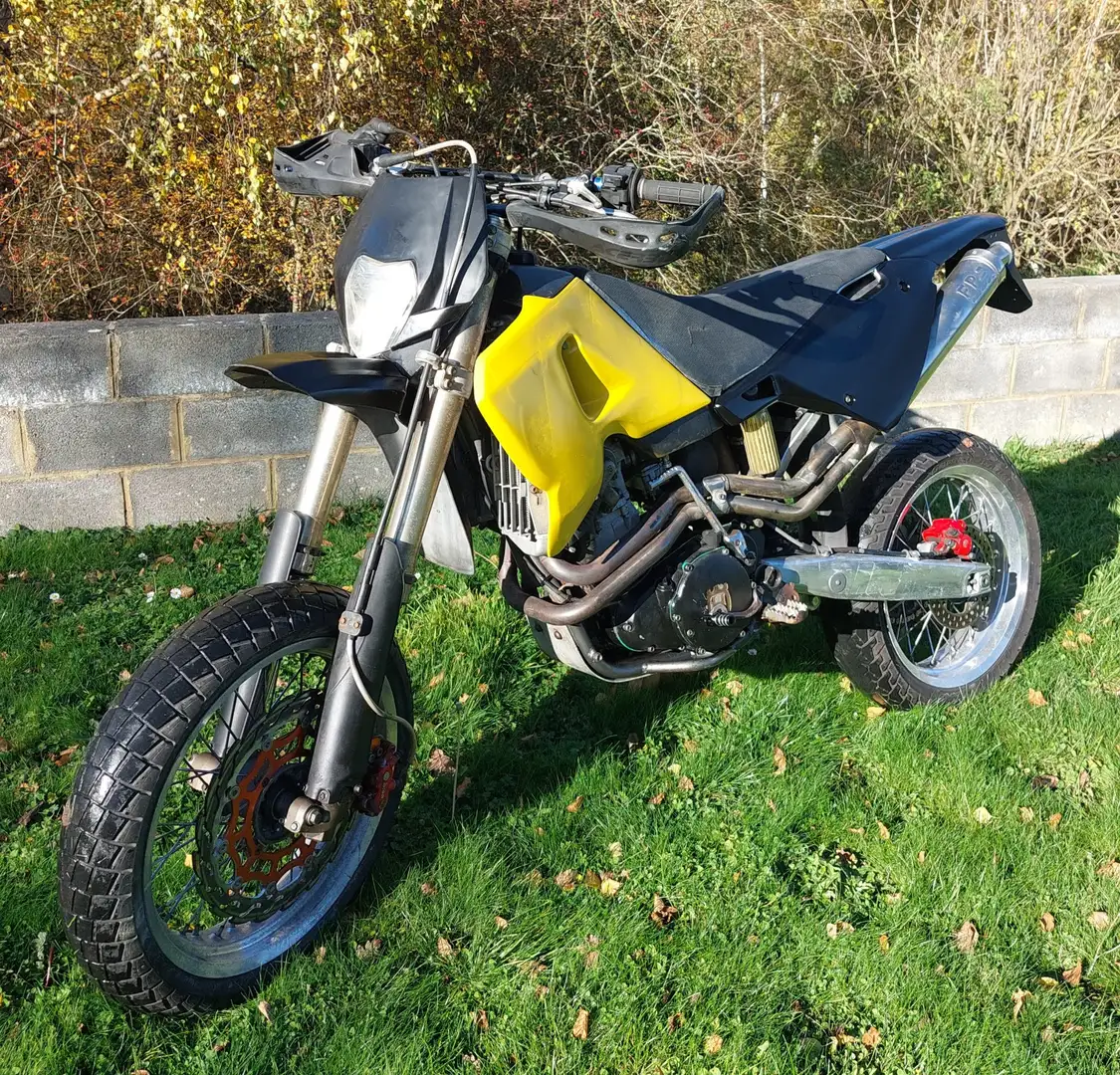 Husqvarna TE 610 supermotard Žlutá - 1