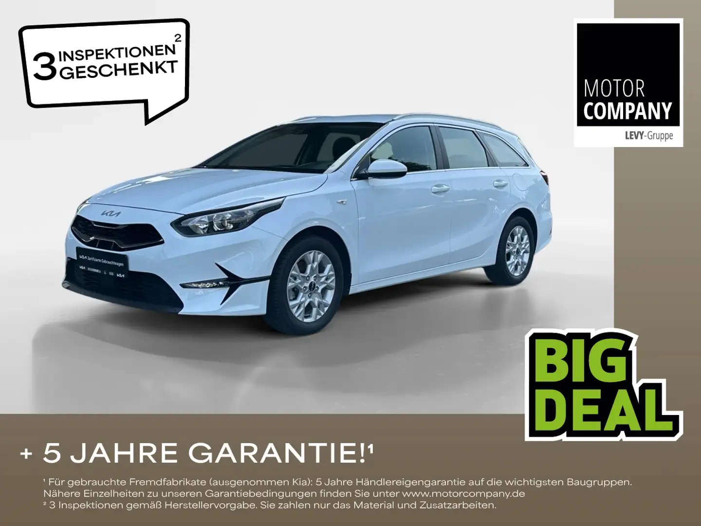 Kia Ceed SW / cee'd SW Ceed Sportswagon 1.5 T-GDI Vision +DCT+Mavi+R.Kam Weiß - 1