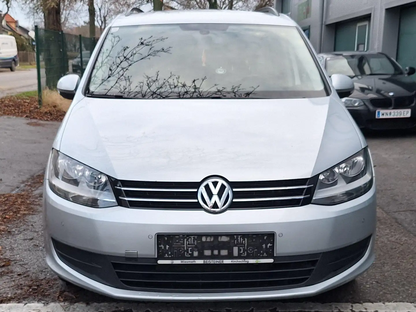 Volkswagen Sharan VW Sharan Cool 2,0 TDI mit Serviceheft und neuer §57a Überprüfung gültig bis 02.2027 ! Silber - 2