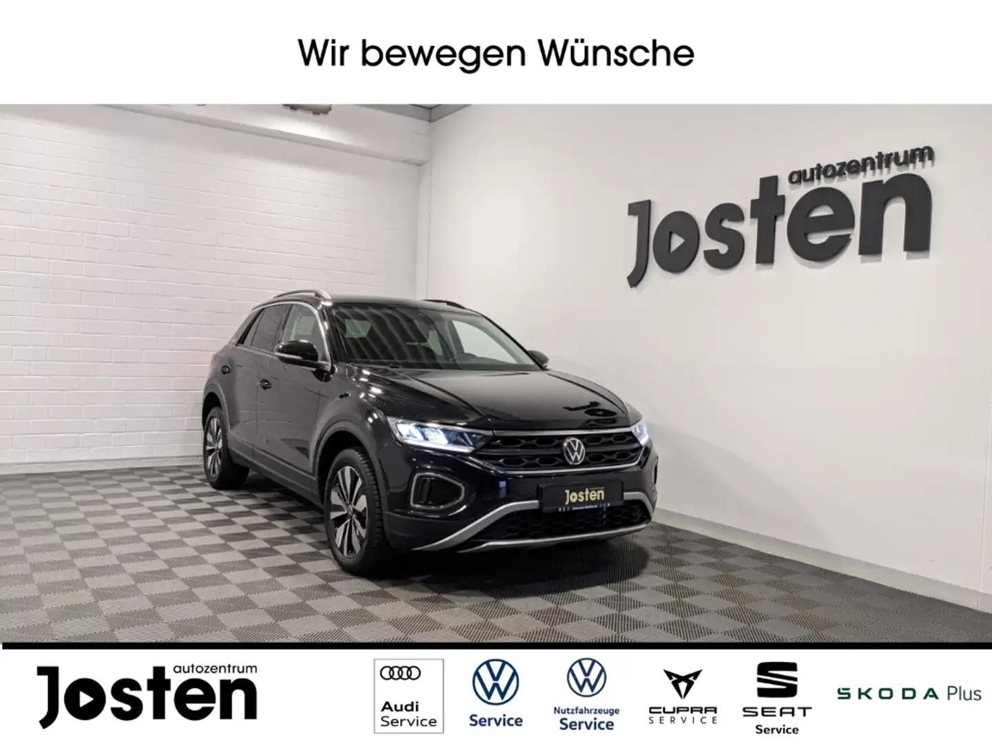 Volkswagen T-Roc Goal 1.5 TSI ACC NAVI LED PARKASSIST VIRTUAL Schwarz - 1