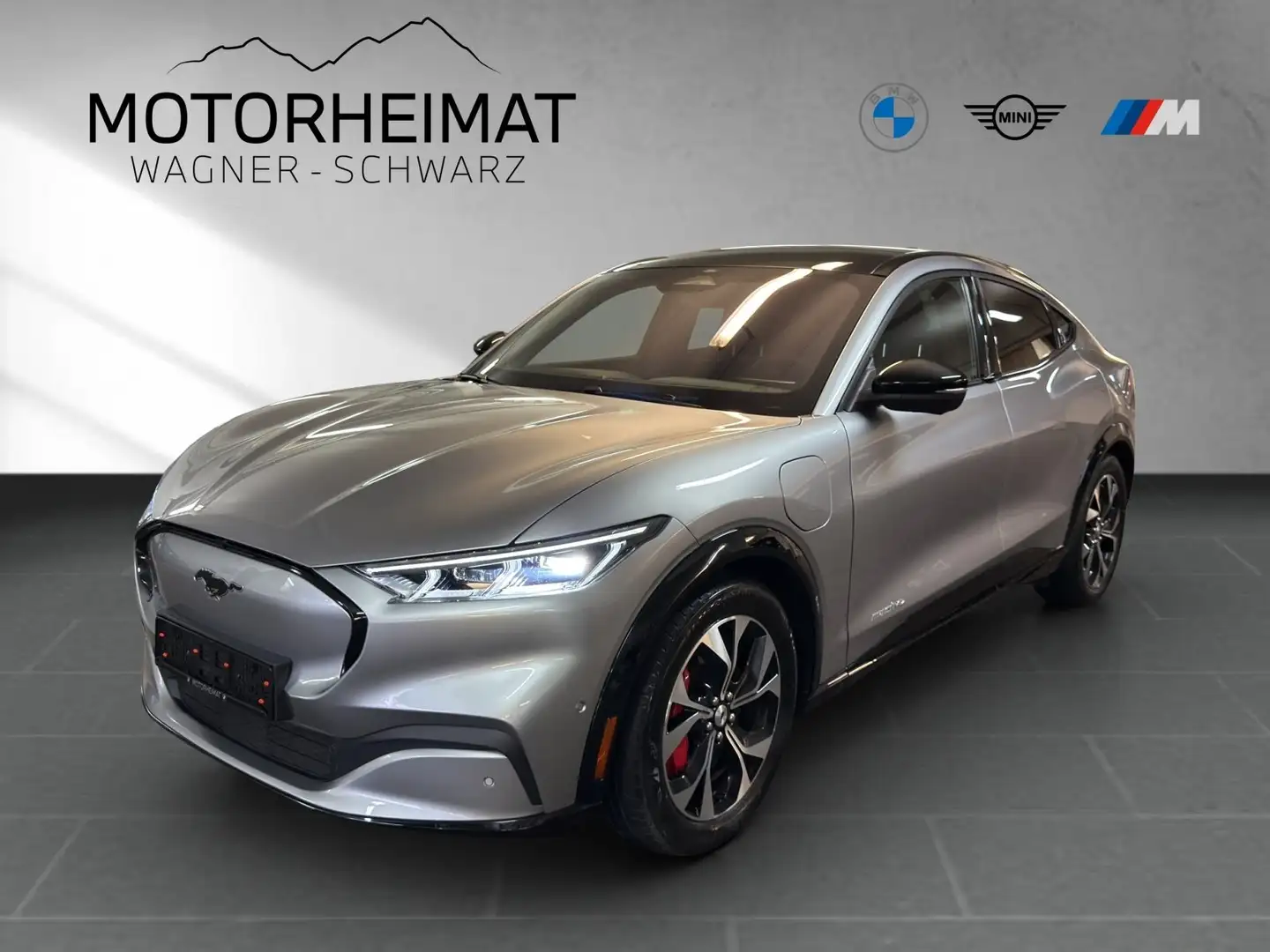 Ford Mustang Mach-E AWD Pano TechnoPaket AHK Silber - 1