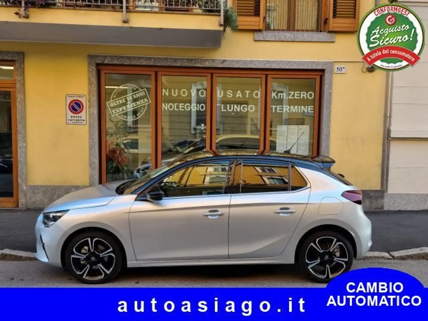 Opel Corsa Corsa 1.2 Elegance at8 PREZZO REALE Zilver - 1