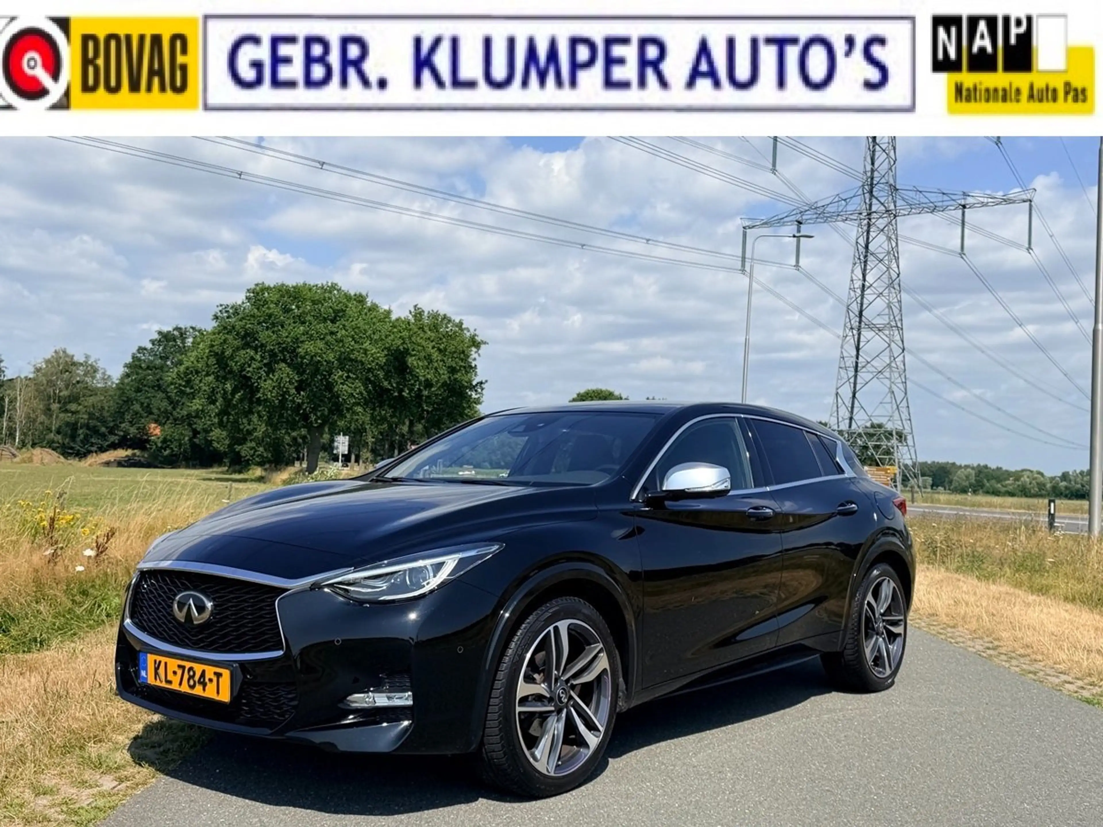 Infiniti Q30 1.6t Sport Aut., Navi, LED, Camera's, Cruise, ECC