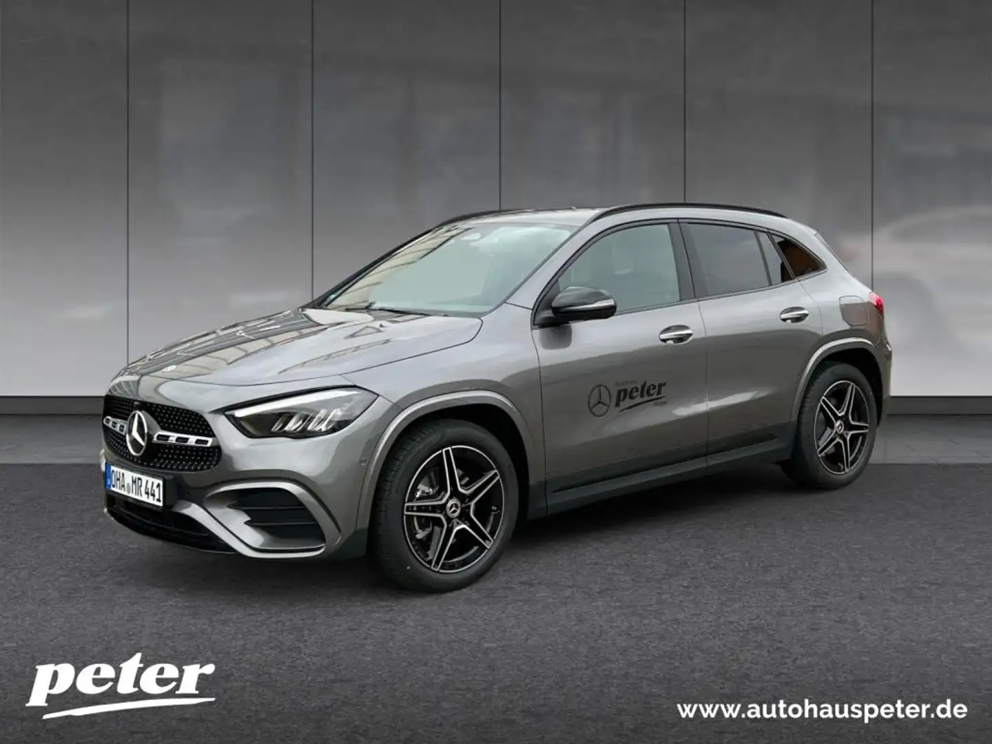 Mercedes-Benz GLA 220 d 4MATIC AMG+19"+NIGHT+KEYLESS-GO+LED Gris - 1