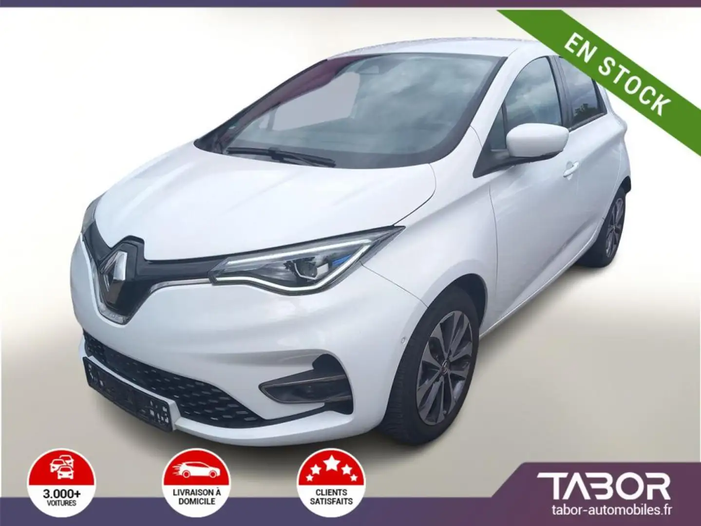 Renault ZOE ZE50 R135 Intens batterie achat Blanc - 1